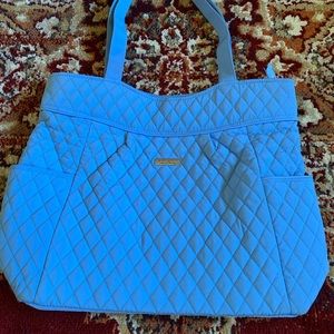 Blue vera Bradley tote bag